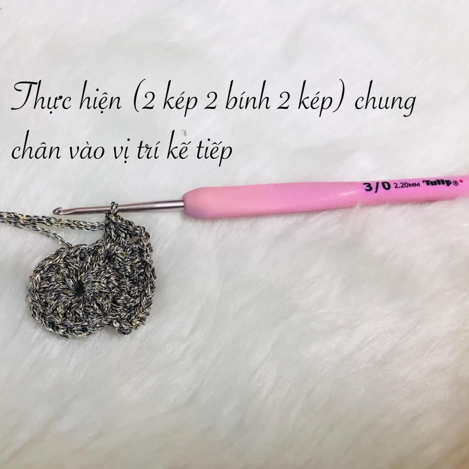 Hướng dẫn móc túi xách len 9 image 55
